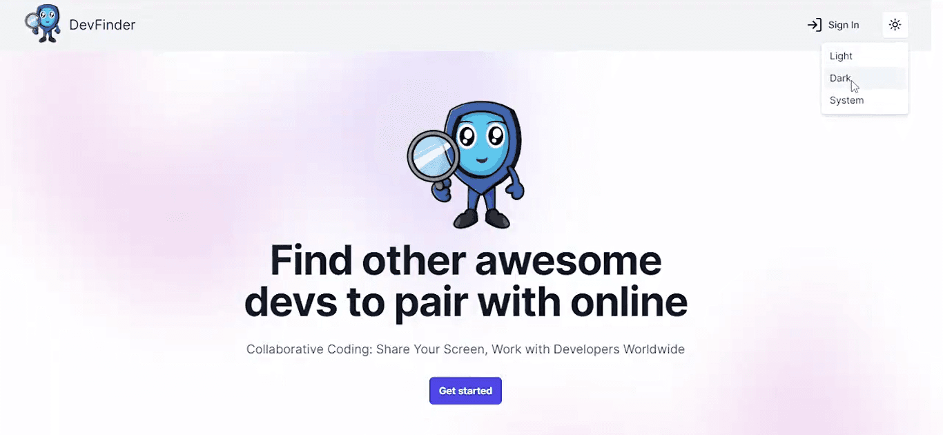 DevFinder