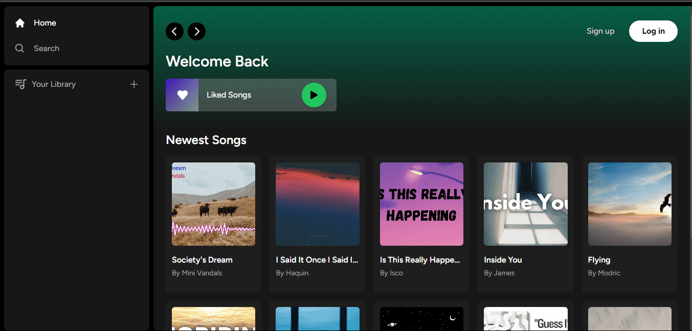 Spotify Clone